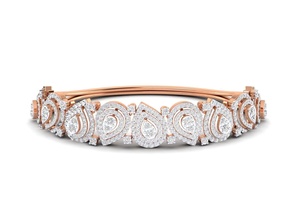 femmes bracelet 3dm stl rendre mariage diamant platine bracelets bijou argent or bijoux imprimable engagement gemme brillant goujat sterling précieux luxe 3d print model - Mito3D