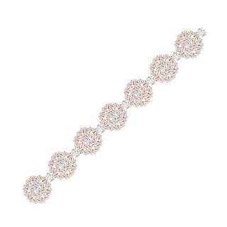 femmes bracelet lien détails bijoux mode accessoires or diamant femme joli fleur bracelets argent bague bijou mariage gemme engagement conception anneaux 3d print model - Mito3D