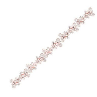 femmes bracelet lien détails bijoux mode accessoires or diamant femme joli fleur bracelets argent bague bijou mariage gemme engagement conception anneaux 3d print model - Mito3D