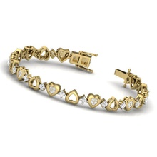 les femmes bracelets 3dm stl rendre détail 3d modèle d'impression bijoux des or d'argent le diamant joyau de mariage platine imprimable l'engagement brillant cad la livre sterling 3d print model - Mito3D