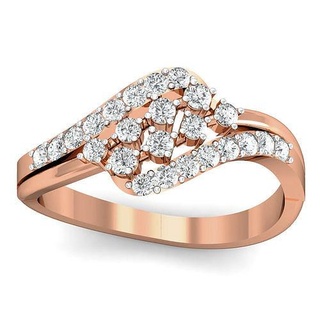 Frauen Cocktail Ring 3dm stl rendert Detail Juwel Diamant Ringe Solitär Sterling Hochzeit Schmuck 3d print model - Mito3D