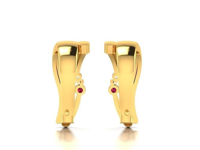 Frauen Diamant Ohrringe Schmuck Ohrring Ohr Zucht Cluster Kuppel Mode Trends weiblich Männer männlich unisex mischen Größe Halskette 3D print model - Mito3D