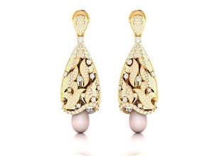 women diamond earrings jewelry earring ear stud cluster dome fashion trends female men male unisex mix size ring jewellery 3d print model - Mito3D
