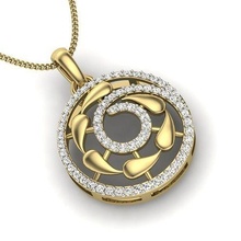 femmes diamant pendentif bijoux mode accessoires or femme conception chat pendentifs argent imprimable bague sterling minou bijou Collier beauté 3d print model - Mito3D