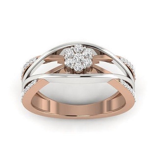 women diamond ring 3dm render details rings wedding engagement jewel jewellery printable gold jewelry silver platinum luxury precious 3d print model - Mito3D