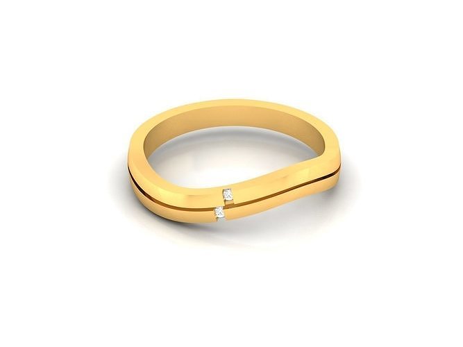 mulheres diamante anel 3dm render detalhes argolas solitário esterlina joalheria Casamento noivado jóias imprimível ouro banda gema prata brilhante platina delicado 3D print model - Mito3D