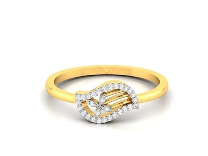 mulheres diamante anel 3dm render detalhes argolas solitário esterlina joalheria ouro banda gema prata brilhante imprimível platina Casamento noivado jóias delicado 3d print model - Mito3D
