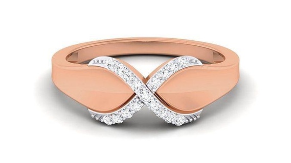Frauen Diamant Ring 3dm rendert Detail Ringe Hochzeit Engagement Juwel Schmuck druckbar Gold Silber Platin Luxus wertvoll Rose 3d print model - Mito3D