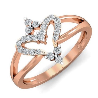 donne diamante squillare 3dm stl render dettaglio anelli nozze Fidanzamento gioiello gioielleria stampabile oro cuore argento platino lusso prezioso 3d print model - Mito3D