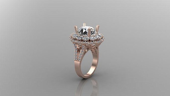 mulheres diamante anel versão 2 wm1 14 joalheria noivado Casamento jóias argolas viciado joias colares Designer cafajeste design pulseira pulseiras diamantes 3d print model - Mito3D