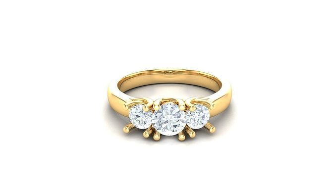 women diamond ring version 2 wm1 50 jewelry engagement wedding jewellery rings jewelryaddict necklaces jewelrydesigner jewels cad jewelrydesign bracelet bracelets diamonds 3D print model - Mito3D