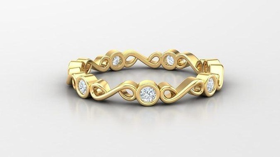 mujer diamante solitario v4 slt 158 joyería joya compromiso Boda anillos anillo joyeria collares diseñadora joyas canalla diseño pulsera esposas diamantes 3d print model - Mito3D