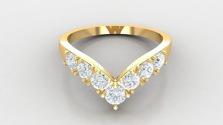 women diamond solitaire v4 slt 180 jewelry engagement wedding jewellery rings ring jewelrydesigner cad jewelryaddict bracelet jewelrydesign jewels bracelets diamonds design 3d print model - Mito3D