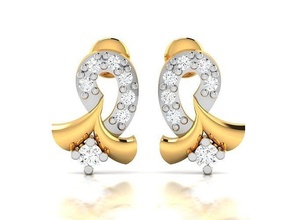 femmes boucle d'oreille bijoux gemme argent imprimable bijou brillant or diamant bague bracelet mode beauté sterling saphir vintag mariage boucles d'oreilles 3d print model - Mito3D