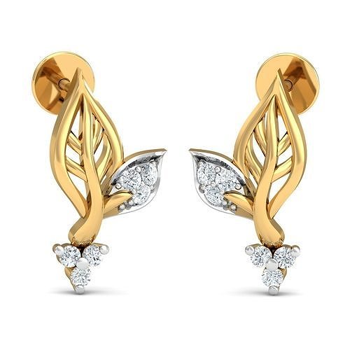 donne orecchino gioiello gemma Fidanzamento nozze gioielleria diamante squillare argento oro engagement moda sterlina pendente collana bellezza orecchini 3D print model - Mito3D