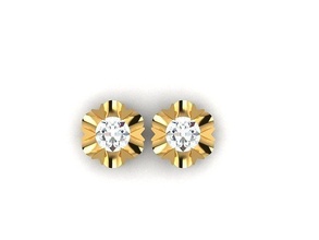 mulheres brinco ouro diamante esterlina prata Casamento platina branco gema brilhante joalheria brincos diamantado rubi roupa safira moda anel noivado 3d print model - Mito3D
