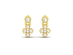 women earring 3dm stl obj fbx render details ear fashion design style tiffany tiffanyandco free gold 3dmodel 3dfile earrings woman jewelry 3d print model - Mito3D
