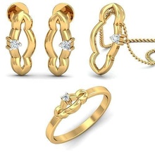 Frauen Ohrring Ring Anhänger einstellen 3dm stl Diamant Stein Juwel Reifen Luxus Gold Schmuck weiblich Herren unisex Mode Trends zierlich Jahrgang Antiquität modern 3d print model - Mito3D