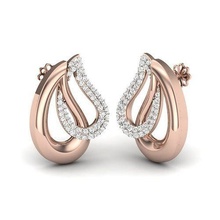 women earrings studs jewellery jewel jeellery hoopsandhuggies gold printable silver gem solitaire diamond luxury shining precious earring long jewelry bracelet bridle 3d print model - Mito3D