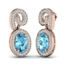women earrings studs jewellery jewel jeellery hoopsandhuggies gold printable silver gem solitaire diamond luxury shining precious earring jewelry bracelet bridle 3d print model - Mito3D