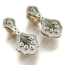 women earrings jewelry diamond gold silver jewel printable 3d print model - Mito3D