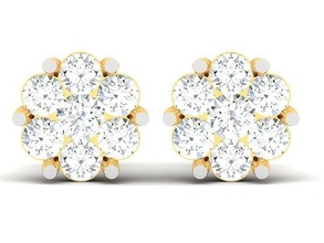 mulheres brincos brinco joalheria gema prata imprimível jóia brilhante ouro diamante anel pulseira moda beleza esterlina diamantado Casamento 3d print model - Mito3D