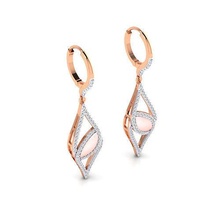women earrings studs jewellery jewel jeellery hoopsandhuggies gold printable silver gem solitaire diamond luxury shining precious earring jewelry 3d print model - Mito3D