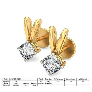 mulheres brincos jóias imprimível diamante ouro prata gema pregos hoopsandhuggies platina jóia Casamento noivado joalheria precioso luxo longo solta 3d print model - Mito3D