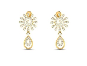 women earrings 3dm stl obj fbx render details 769 jewelry gold diamond woman design man men unisex silver printable ring sterling jewel jewellery 3d print model - Mito3D