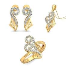 women earrings ring pendant 3dm stl render jewelry platinum precious shining luxury gold gem silver brilliant diamond fashion beauty sapphire necklace pendants 3d print model - Mito3D