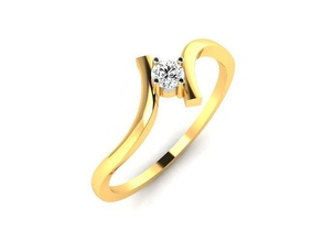 mulheres noivado anel 3dm stl fbx obj render gema casamento jóia jóias prata ouro joalheria esterlina branco brilhante platina argolas luxo precioso diamante 3d print model - Mito3D