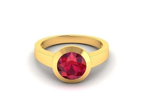femmes engagement mariage bague anneaux solitaire bijoux or bande gemme argent brillant diamant imprimable sterling platine 3d print model - Mito3D