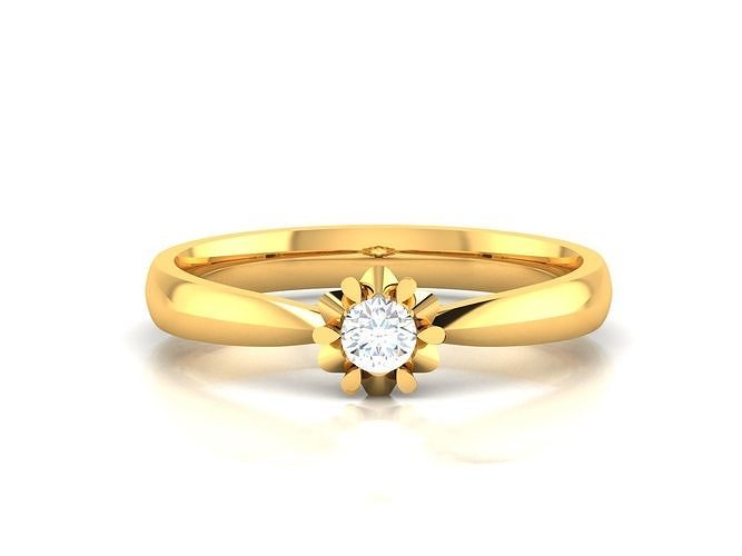 Frauen Engagement Hochzeit Ring Schmuck Band Frauenring wertvoll Gold druckbar Diamant Mode Ringe Bulk Sammlung Solitär 3D print model - Mito3D