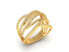 femmes engagement mariage bague 3dm stl obj fbx rendre détails bijoux imprimable diamant argent platine bijou or sterling anneaux gemme brillant mode doigt pendentif collier 3d print model - Mito3D