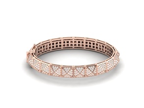 mujer lujoso anillo 3dm anillos solitario libra esterlina imprimible diamante platino brillante Boda compromiso joyería joya lujo oro 3d print model - Mito3D