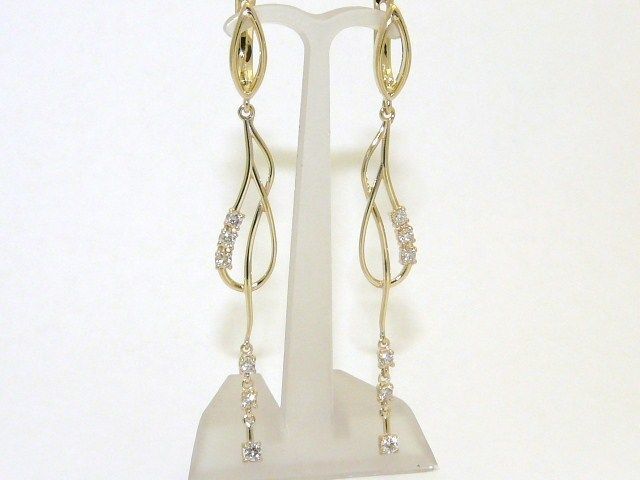 women hanging earrings stones jewelry 3d model various models 3D print model - Mito3D