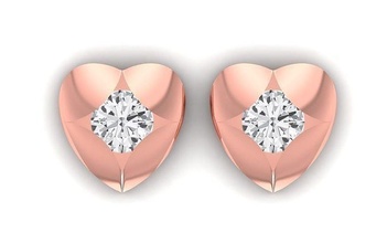 Frauen Herz Ohrringe 3dm stl obj fbx rendert Einzelheiten Mobius 3dmodel 3dearrings 3d Ohrring USA Kanada Diamanten Italien Silber Steine cad Diamant Sterling Juwel einzigartig 3d print model - Mito3D