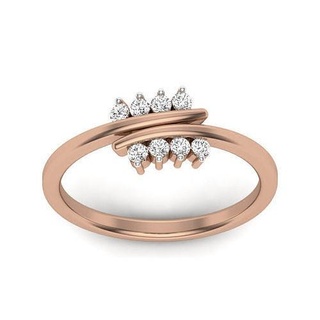 mulheres luz peso anel 3dm render detalhe jóias imprimível diamante ouro argolas Casamento noivado jóia joalheria minimalista fino wt delicado 3d print model - Mito3D