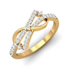 frauen licht gewicht ring 3dm stl juwel hochzeit engagement schmuck druckbar diamant silber gold sterling weiß brillant platin ringe zart 3d print model - Mito3D