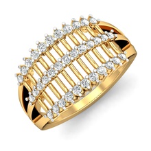 mulheres luz peso anel 3dm stl render gema casamento noivado jóia jóias imprimível diamante prata ouro joalheria esterlina branco brilhante platina argolas delicado 3d print model - Mito3D