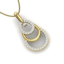 donne pendente gioielleria stampabile gemma diamante oro argento nozze Fidanzamento gioiello sterlina bianca brillante platino lusso prezioso collana ciondoli 3d print model - Mito3D