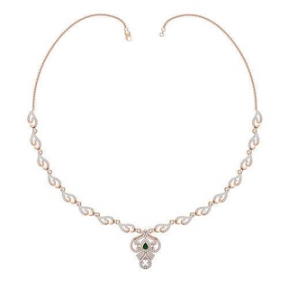 donne necklace earrings impostato 3dm stl render dettaglio orecchini nozze gioielleria stampabile diamante combo collana collane borchie hoopsandhuggies pendente rosa gemma 3d print model - Mito3D