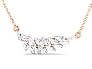 femmes Collier pendentif 3dm stl rendre gemme mariage engagement bijou bijoux imprimable diamant argent or sterling blanc brillant platine luxe précieux 3d print model - Mito3D