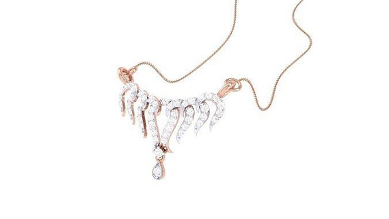 women necklace pendants 3dm stl obj fbx renders details pendant jewelry roundel circular round fancy cocktail necklaces diamond 3d print model - Mito3D