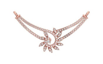 Frauen Halsketten Anhänger 3dm stl obj fbx rendert Einzelheiten Halskette Schmuck Diamant Silber Gold druckbar Juwel Engagement 3d print model - Mito3D