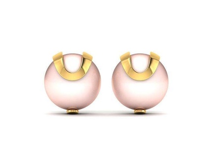 donne opale calcolo orecchini gioielleria oro ottone lusso splendente orecchino isolato acciaio accessorio prezioso pelle argento stampabile sterlina gioiello gemma bianca braccialetto 3d print model - Mito3D