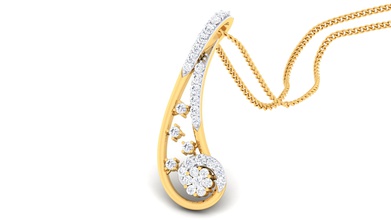 les femmes pendentif boucles d'oreilles-3dm mgx rendre détail 3d modèle d'impression bijoux des d'oreilles de mariage l'engagement joyau imprimable le diamant d'argent or la livre sterling blanc brillant collier pendentifs gem 3d print model - Mito3D