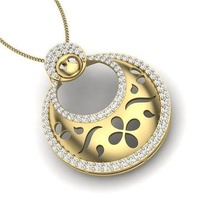 kadin kolye kalp elmas romantik parlıyor takı yazdırılabilir mücevher yüzük sterlin moda angagem bilezik 3d print model - Mito3D