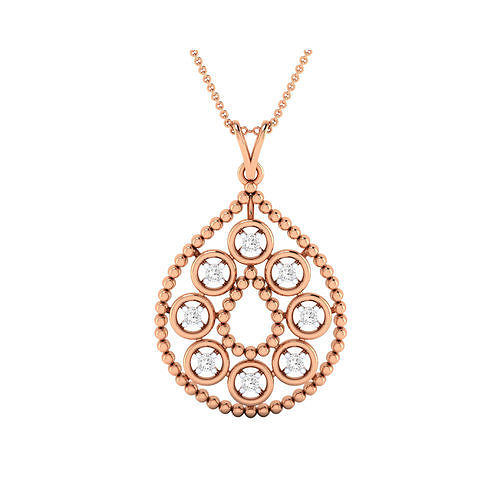 women pendant jewelry gold printable luxury carat platinum precious gem engagement silver solitaire diamond brilliant necklace pendants 3D print model - Mito3D