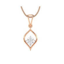 women pendant jewelry gold printable luxury carat platinum precious gem engagement silver solitaire diamond brilliant necklace pendants 3d print model - Mito3D